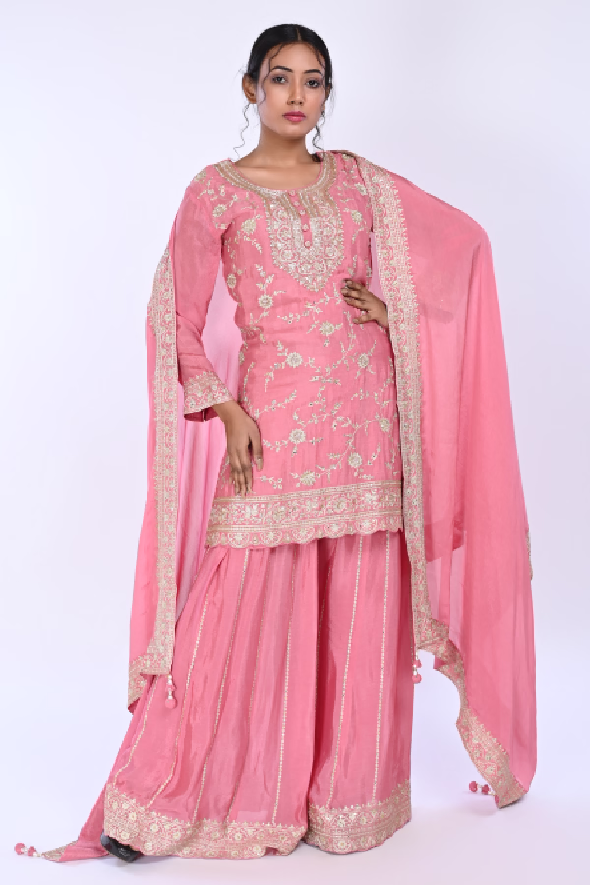 Silver Lehenga